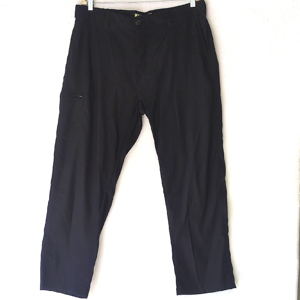 LB Tech Men's Black Performance Flex Classic‎ Fit Utility Pants 38X30